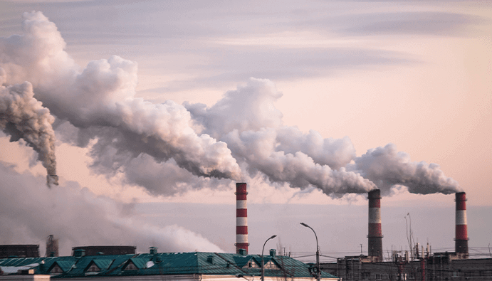 Определение количества выбросов пыли с учетом изменений температуры и давления