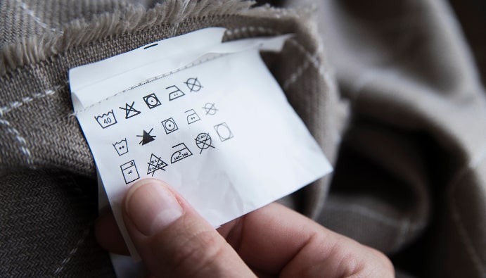 GB/T 8685: Текстиль – Код маркировки по уходу с использованием символов